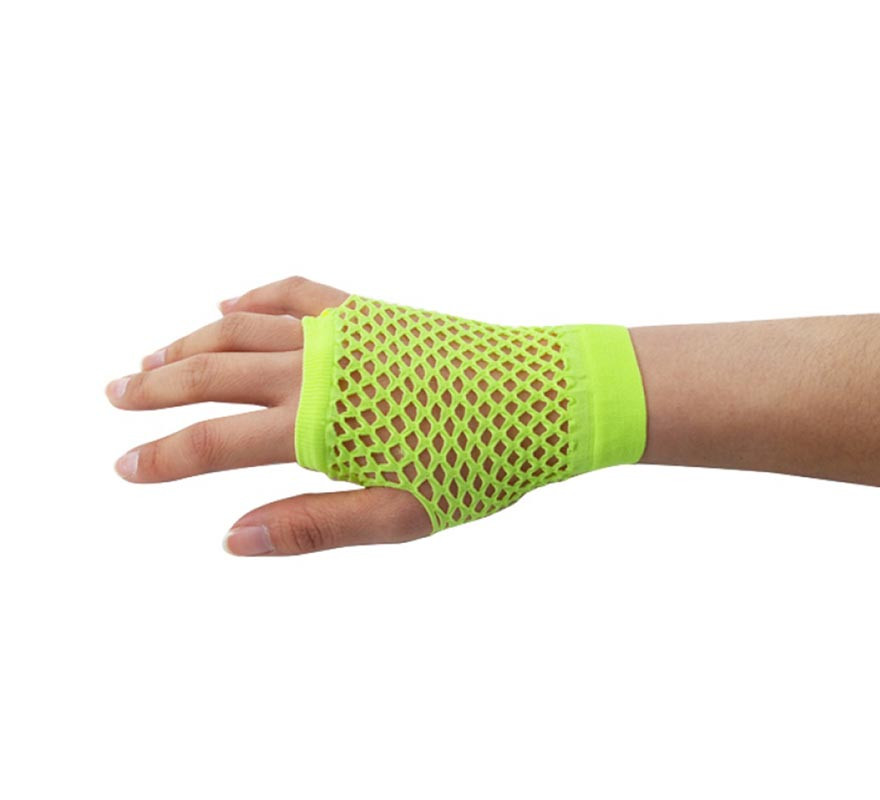 Guanti Senza Dita A Rete In Pelle Ovina | Imbottiti | Per Ciclismo, Palestra, Body Building | Modello 411