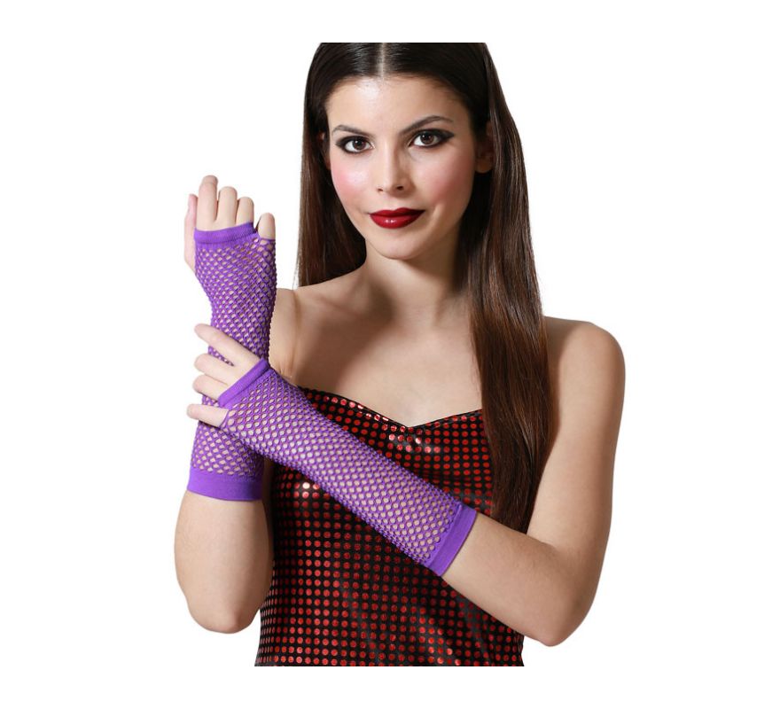Long Fishnet Gloves in 5 colors