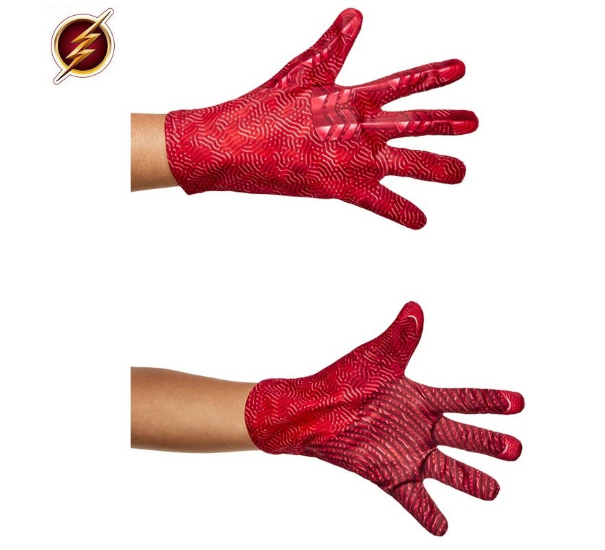 Red Flash Gloves for Kids