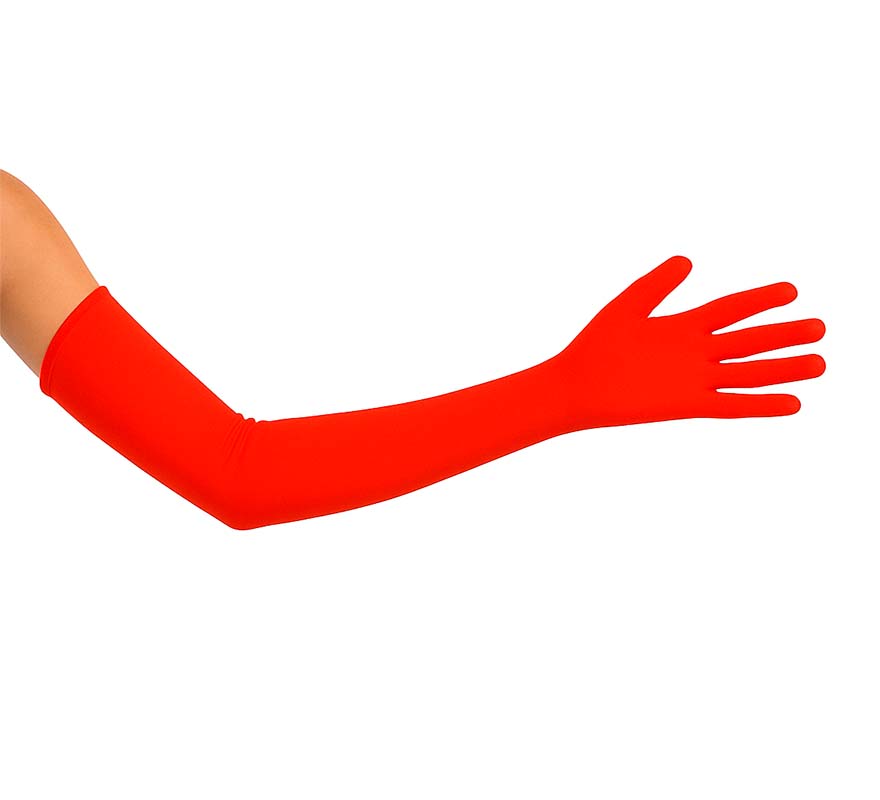 Extra long gloves in various colors 45 cm
