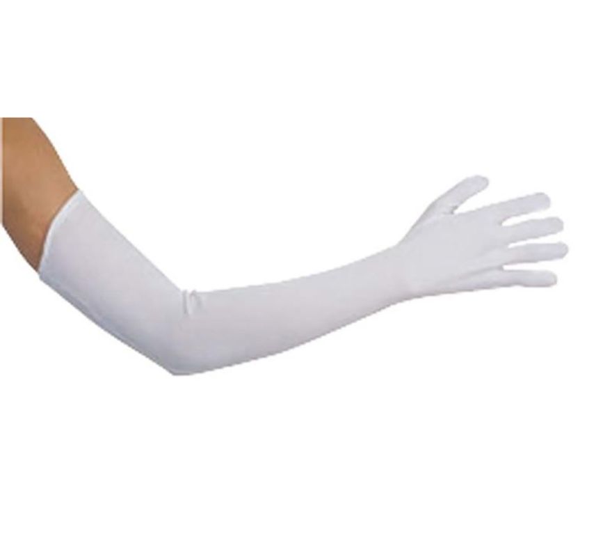 Extra long gloves in various colors 45 cm