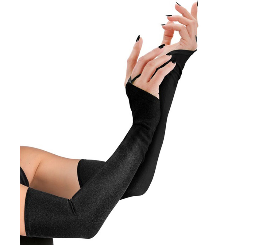 43cm Long Fingerless Gloves