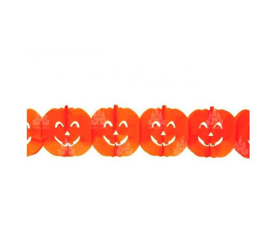 3 meter Orange Pumpkin Garland