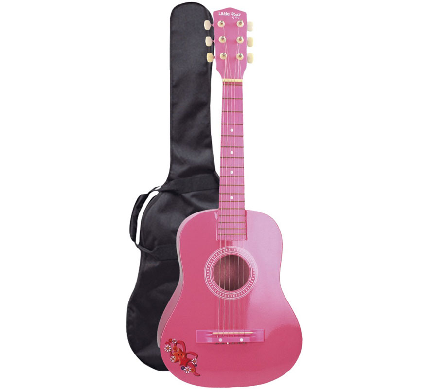 Guitarra Madera rosa de 75 cm