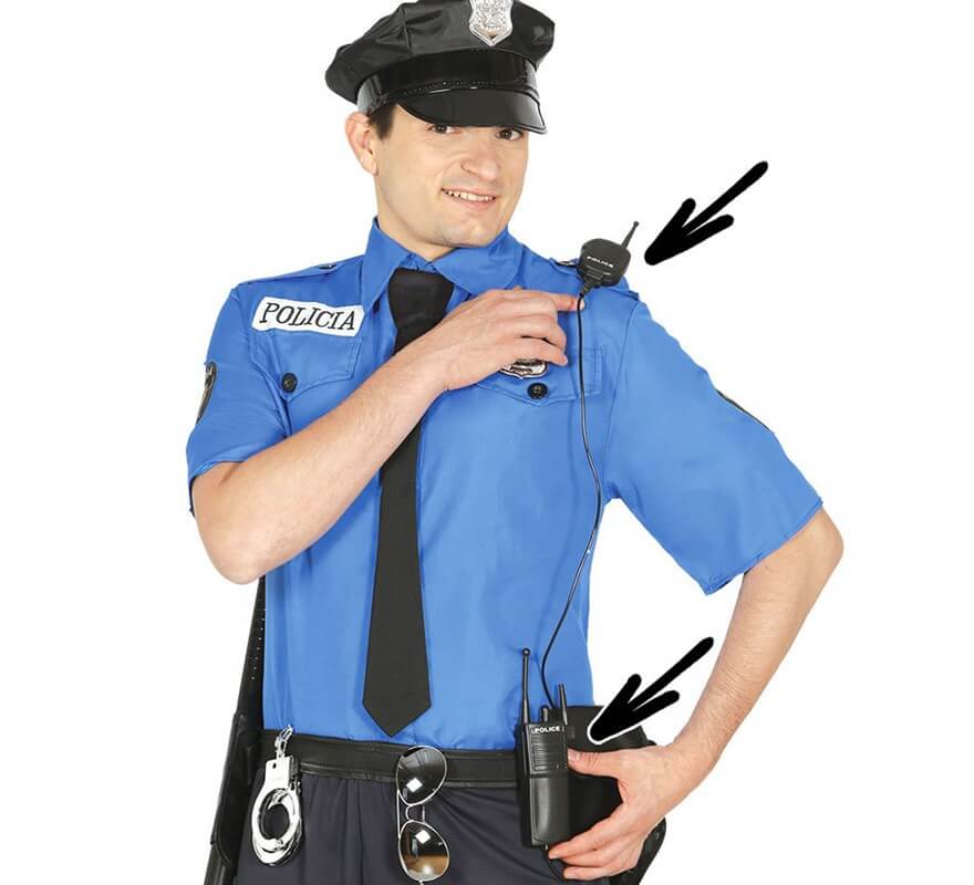 Cinturón Policía con 4 piezas