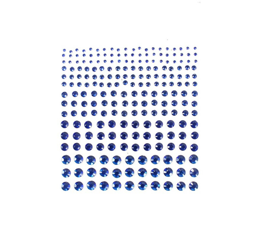 Adult Blue Glitter Diamond Adhesive Jewels