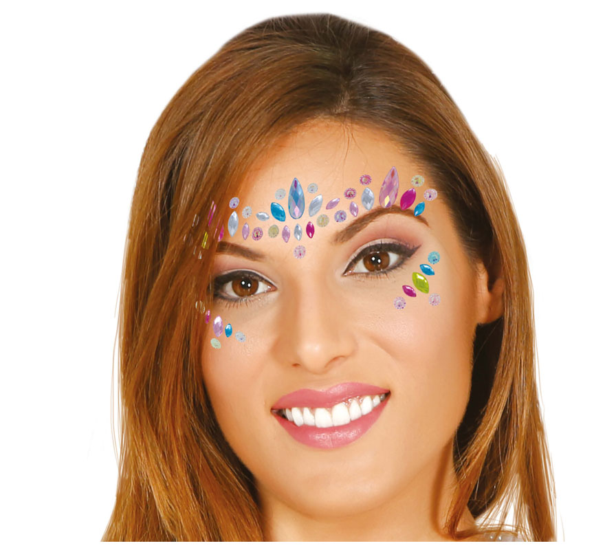 VDIYTS003E Adesivi 3D Multicolore A Forma Di Rosa - Per Scrapbooking, Decorazione, 5,1x5,1 Cm
