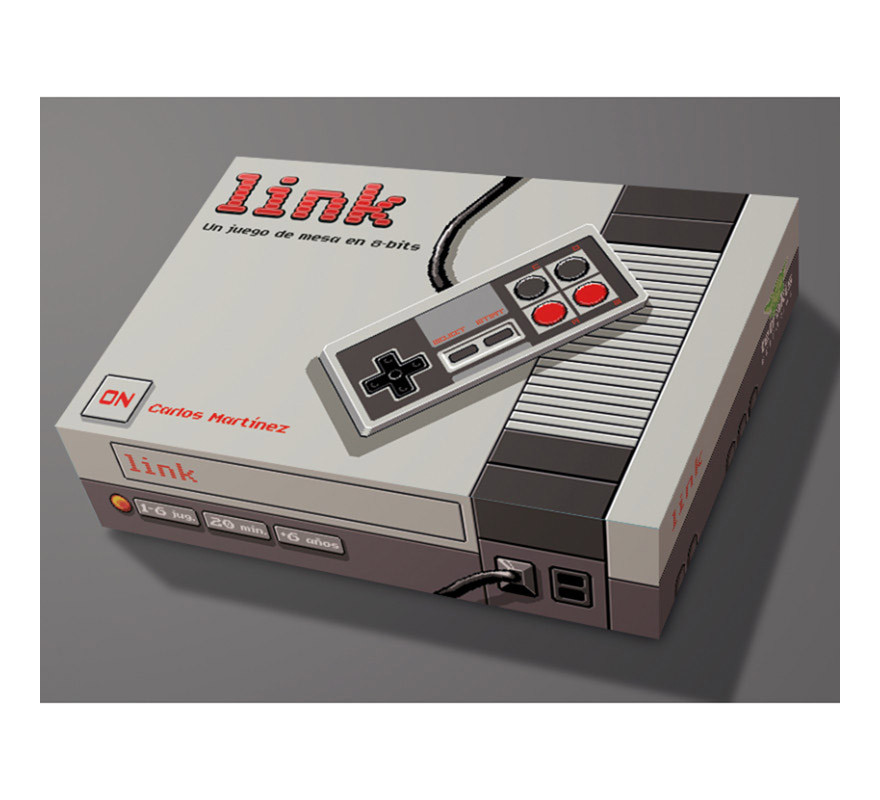 Juego de mesa Link en 8 bits