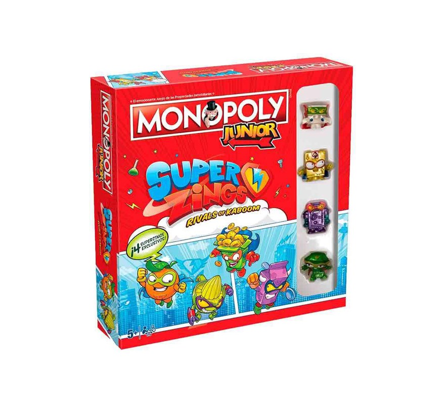 Juego de Monopoly Junior Superzings