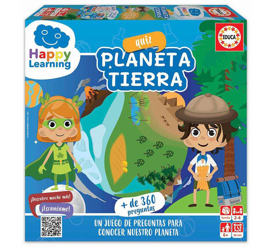 Juego Quiz Tierra Happy Learning