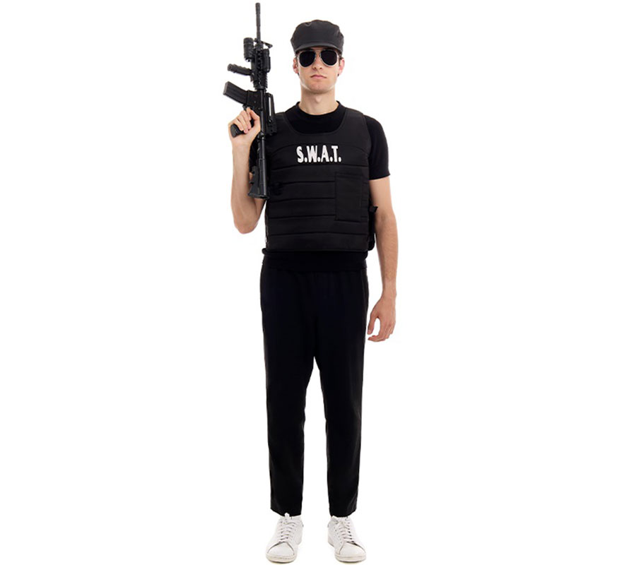 Kit de agente Swat para homens