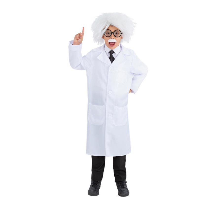 Disfraz de pequeño científico/inventor de Albert Einstein para niño pequeño  Niño, niña, unisex -  España