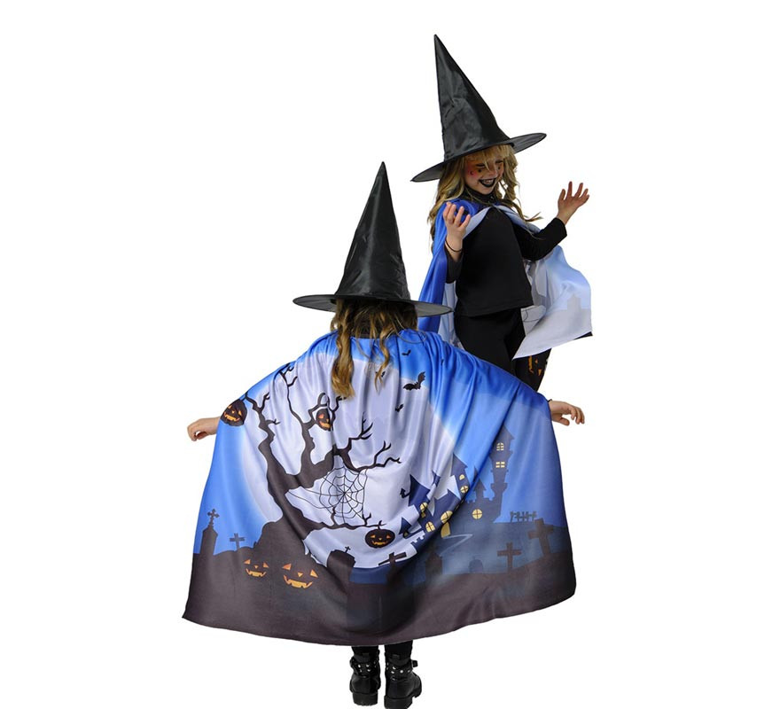 Children's Haunted House Witch Kit: Cloak and Hat