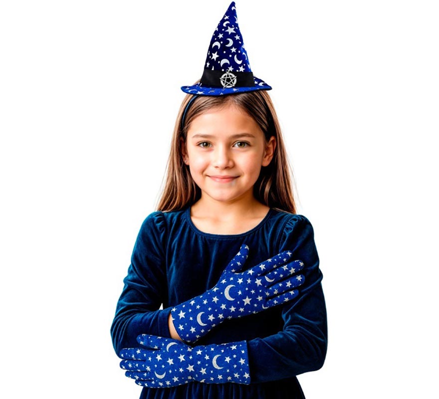Children's Moon Witch Kit: Headband and Gloves