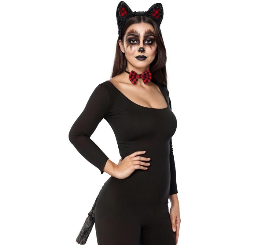Wolf Headband, Bow Tie and Tail Kit
