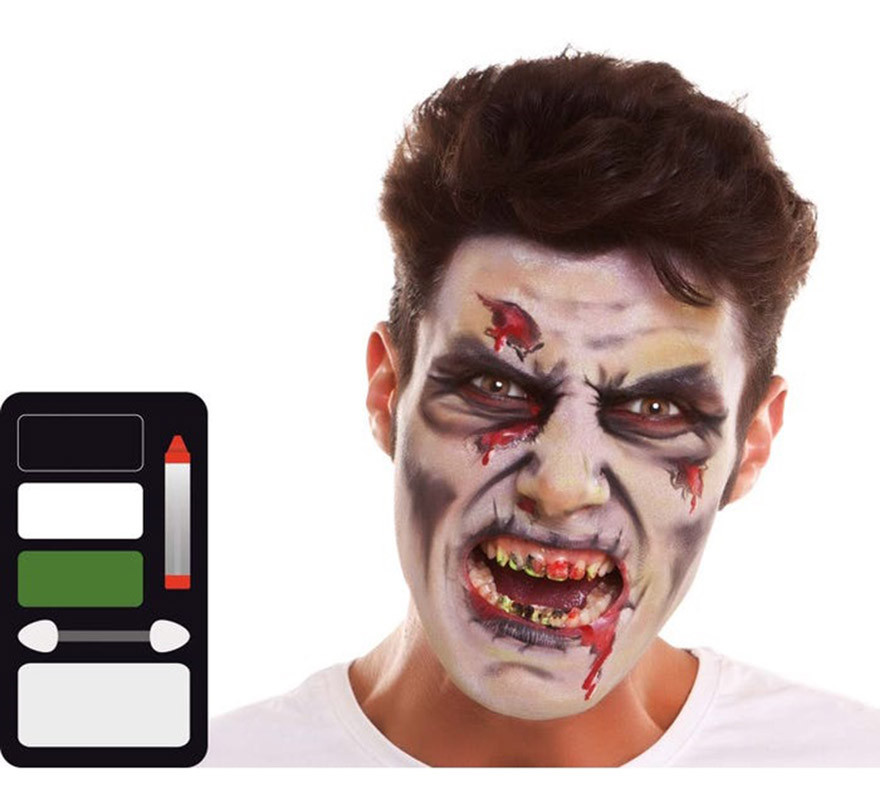 Halloween - Maquiagem Zumbi 