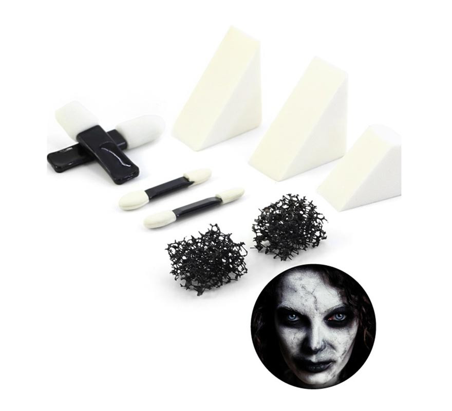 Fx Makeup Kit: 5 Sponges and 3 Brushes