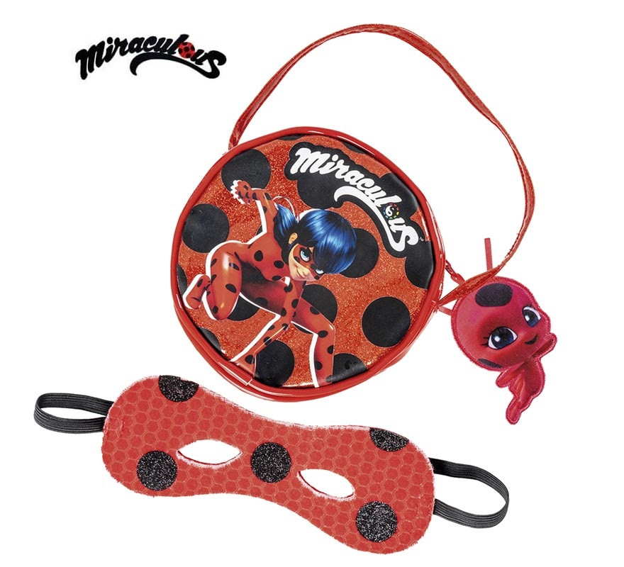 Miraculous Ladybug-Kinderset: Tasche und Maske