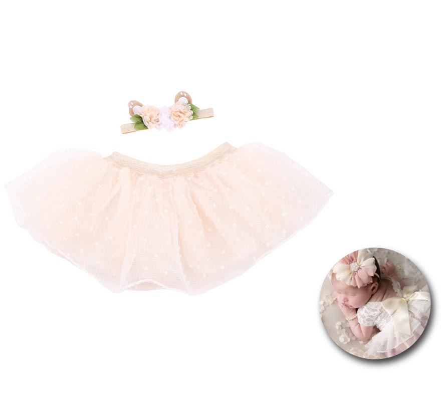 Newborn Kit for Baby Fawn: Tutu and Headband