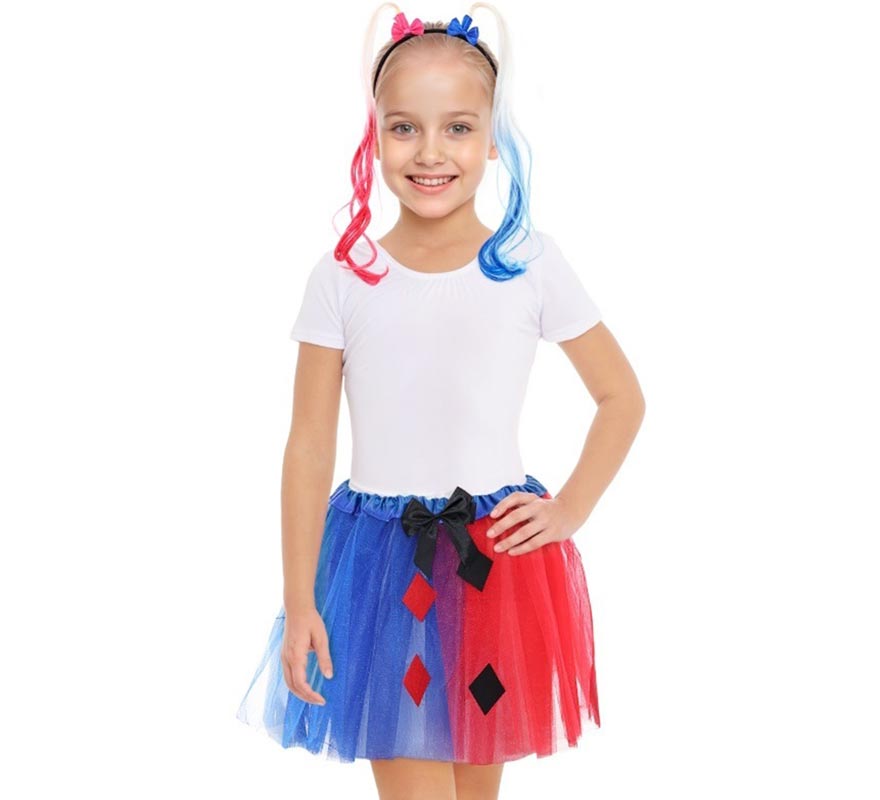 Children's Troublemaker Clown Kit: Tutu and Headpiece
