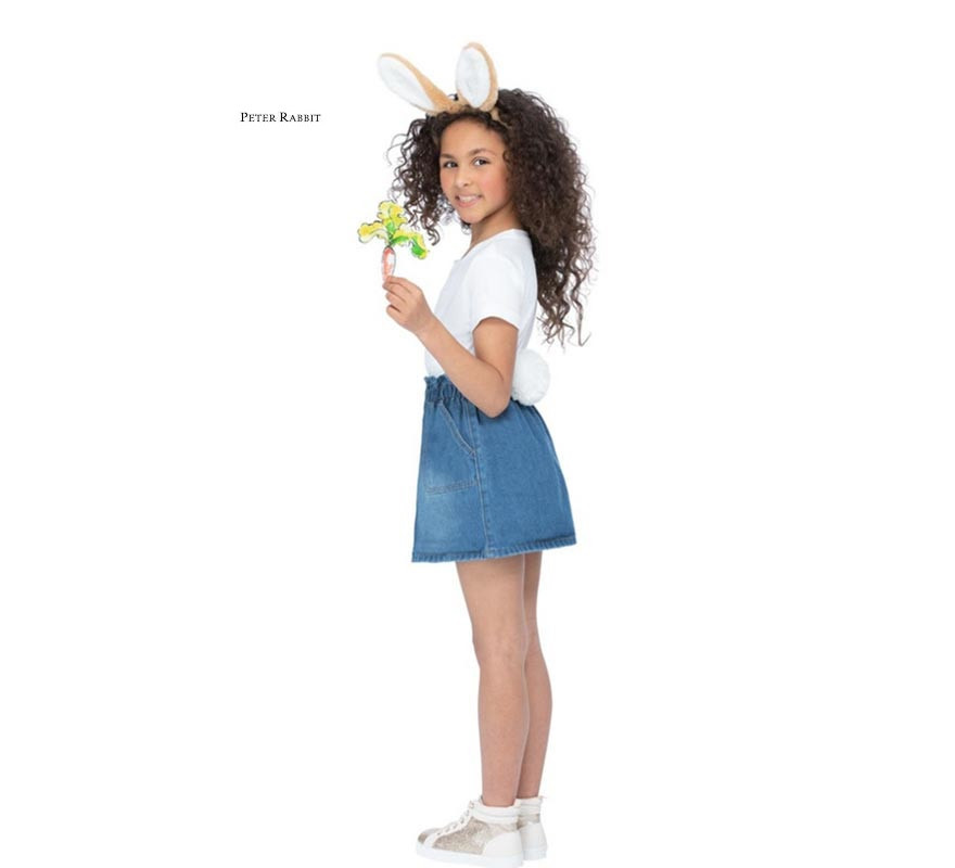 Peter Rabbit Deluxe Children's Kit: Headband, Tail and Radish