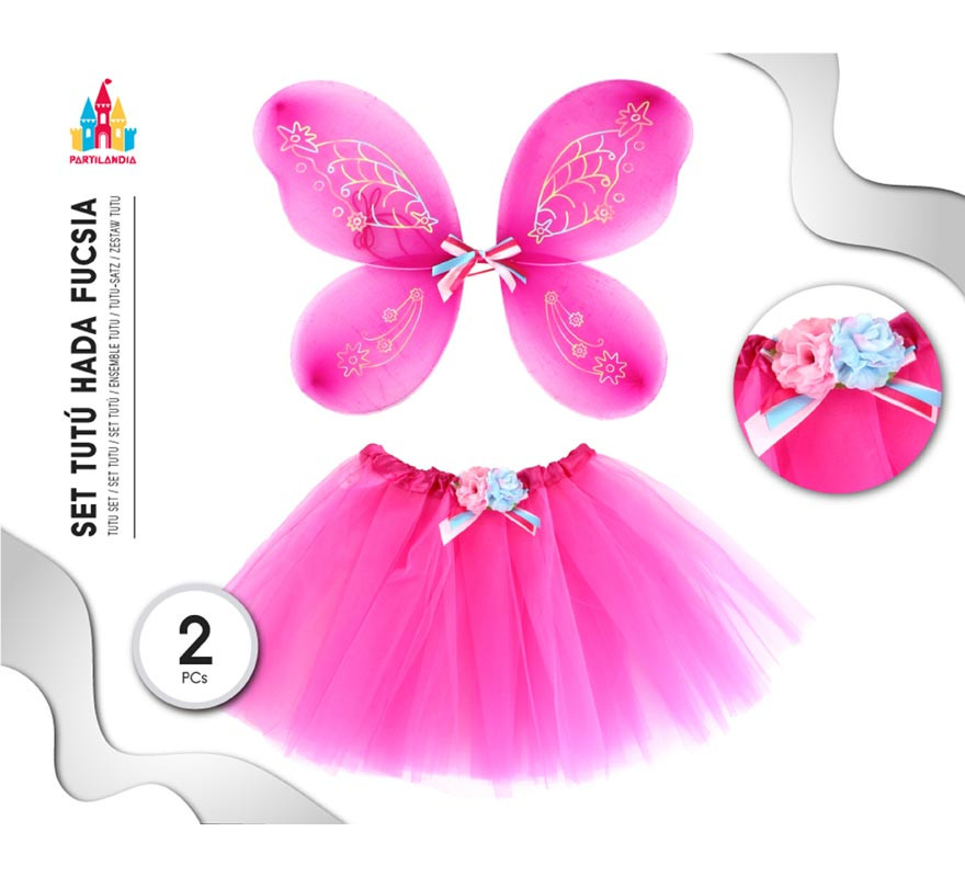 Kit Tutu Hada Fucsia