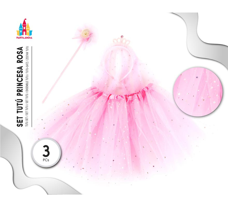 Kit Tutu Princesa Rosa