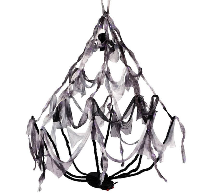 Spider or Tarantula Lamp with Purple Light 50x80 cm