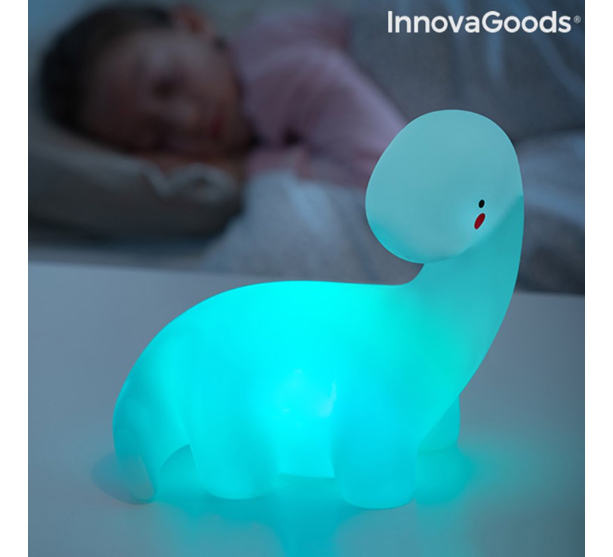 Lámpara Dinosaurio LED Multicolor Lightosaurus InnovaGoods