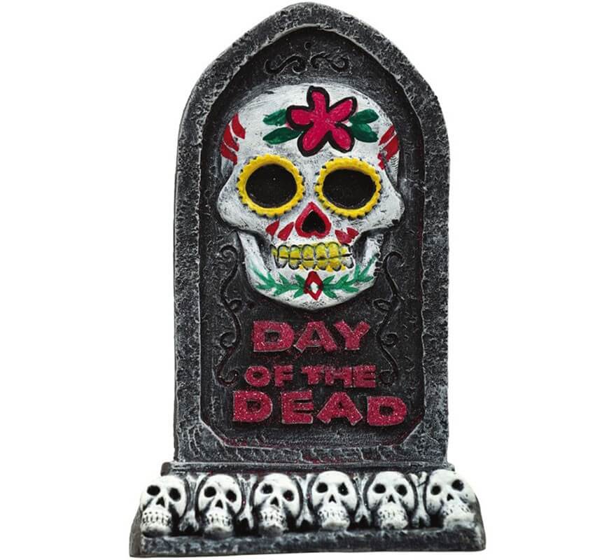 Day of the Dead tombstone 13x8 cm