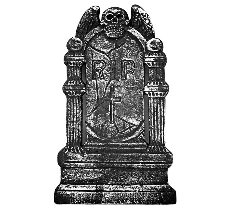 Lápida RIP de 30x49 cm