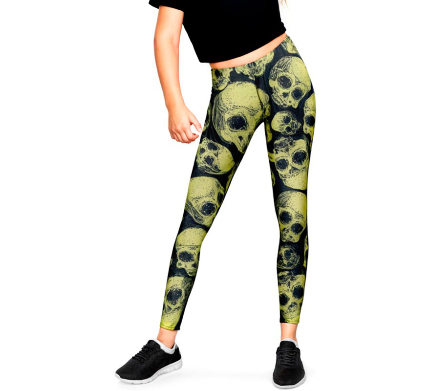 Skull Leggings for Girls