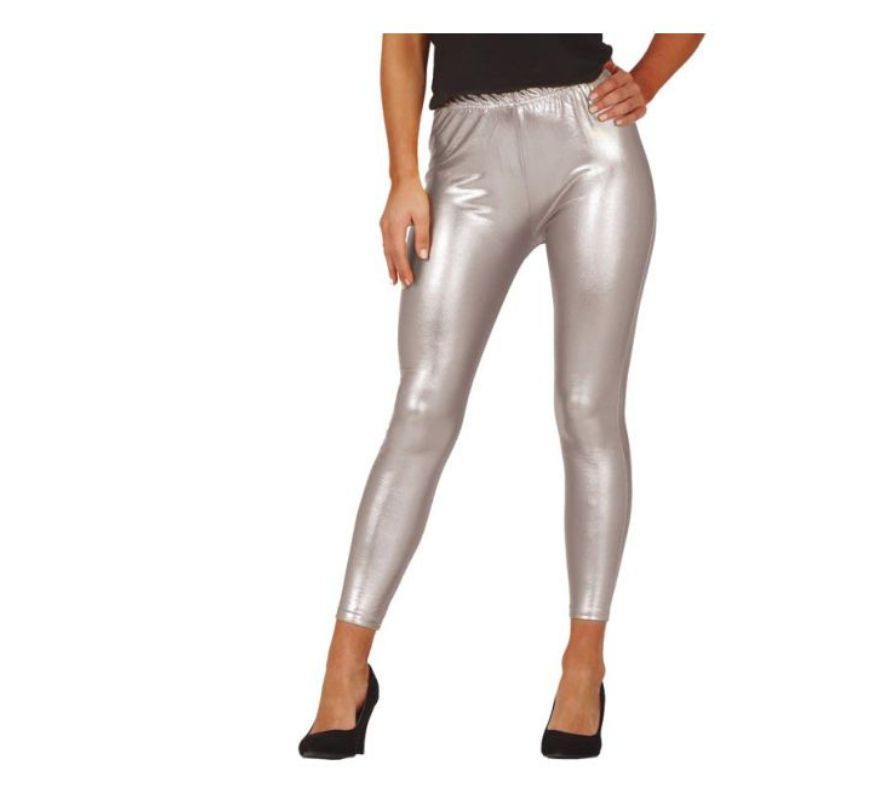 Metallic leggings in various colors