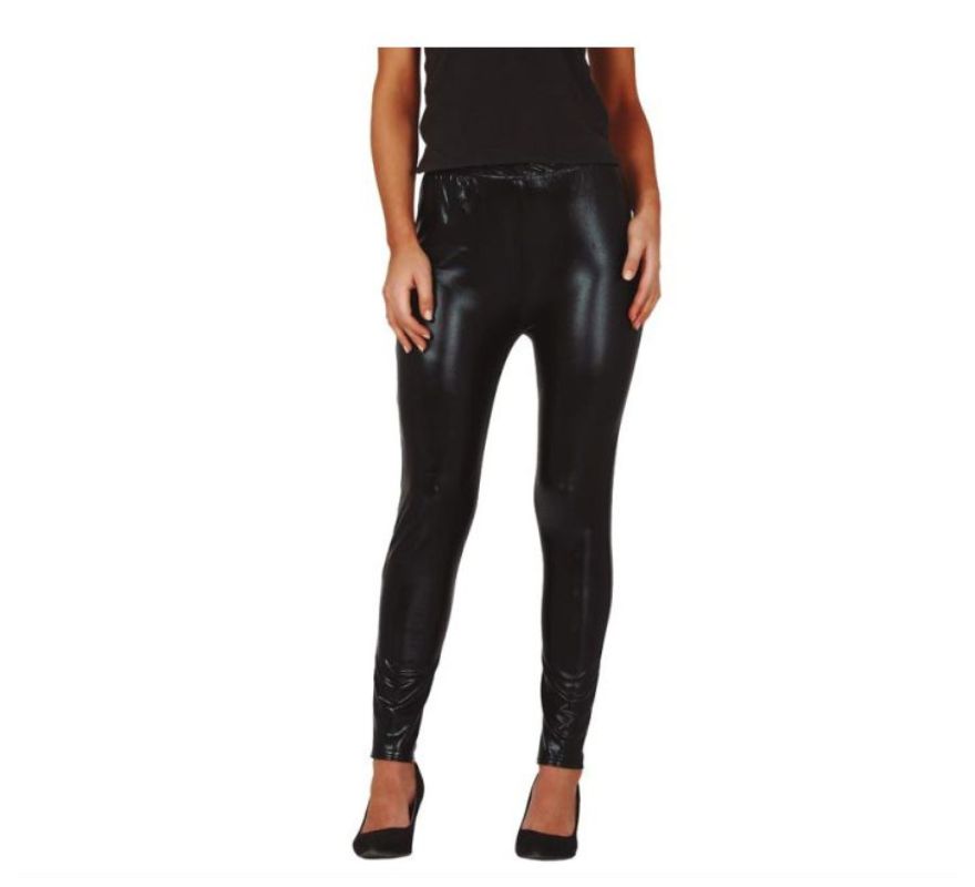 Metallic leggings in various colors