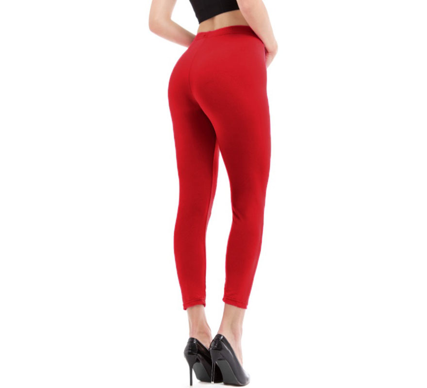 Leggins rojo para mujer