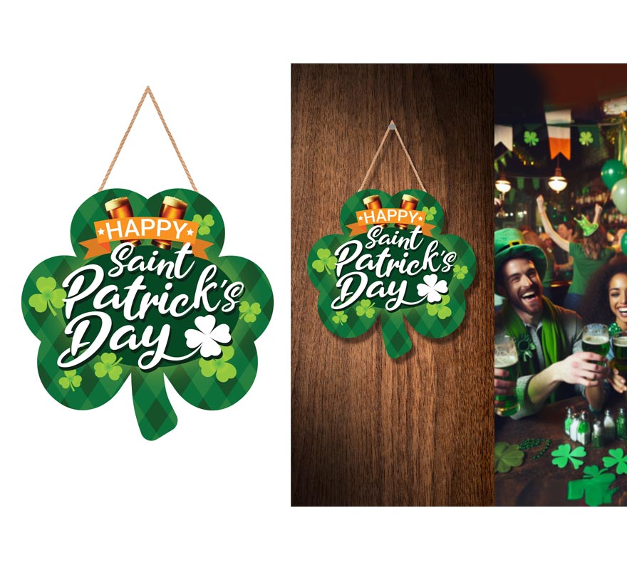 Letrero San Patrick de 28x28 cm