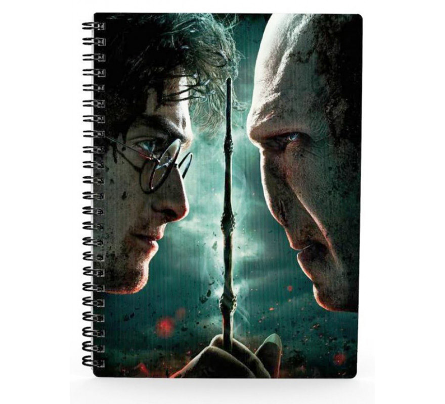 Harry vs Voldemort Harry Potter 3D Notebook