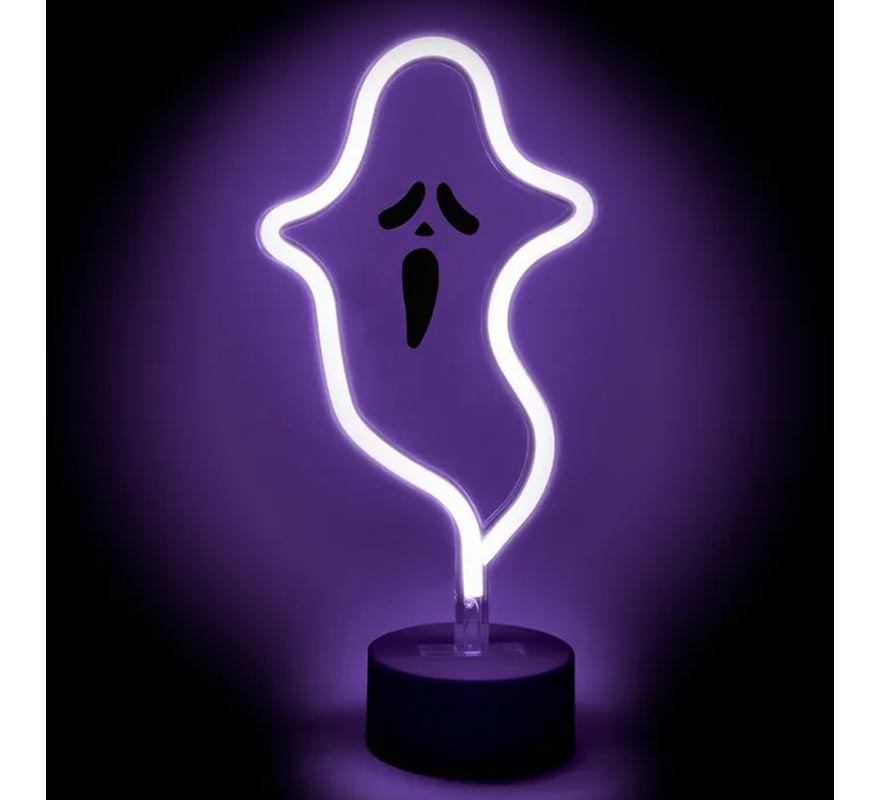 Ghost Neon Light with Stand 17x9x27 cm