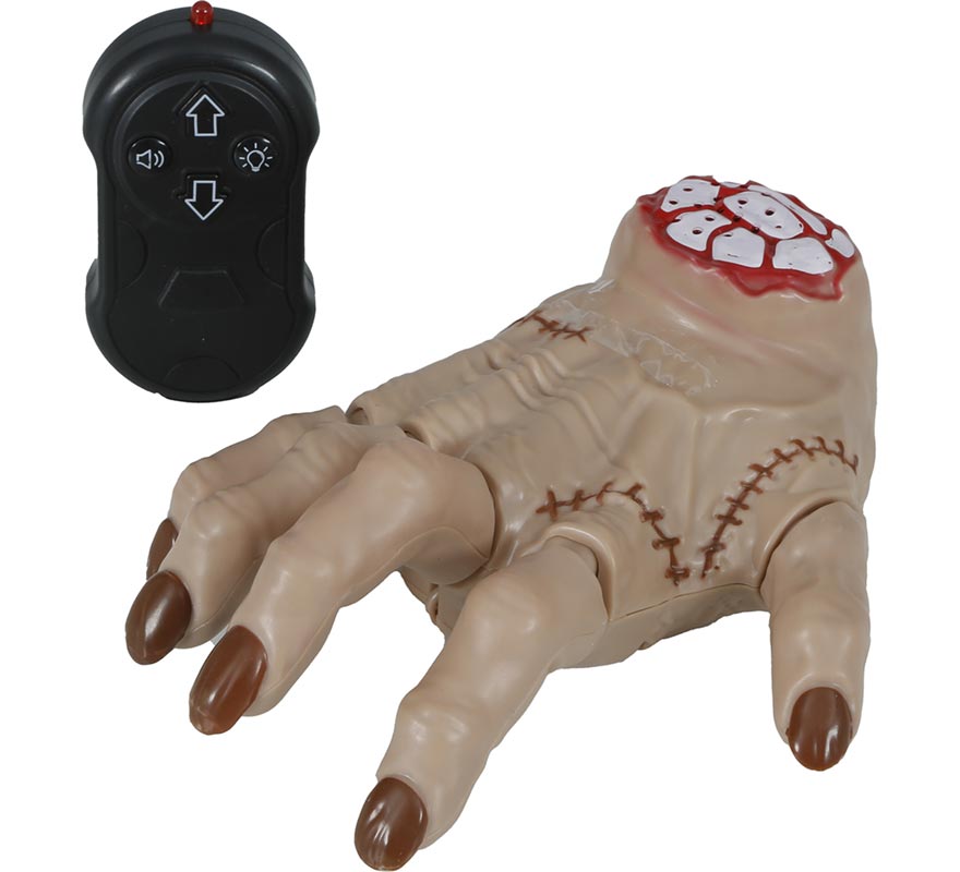 Mano che cammina con telecomando da 18 cm