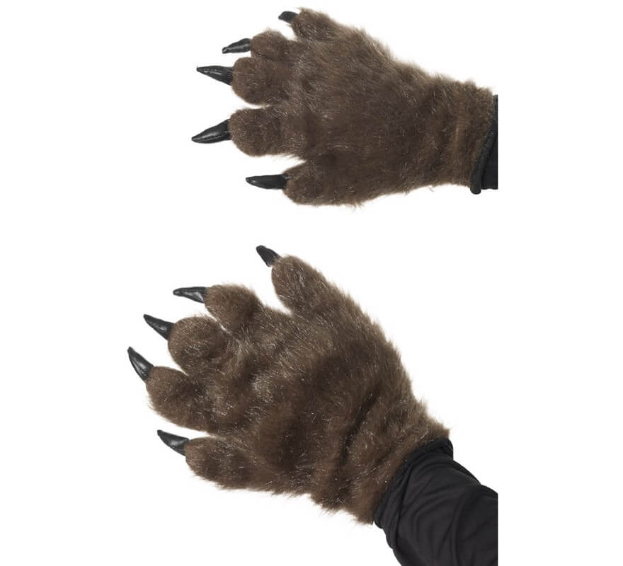 Brown Monster Hairy Hands