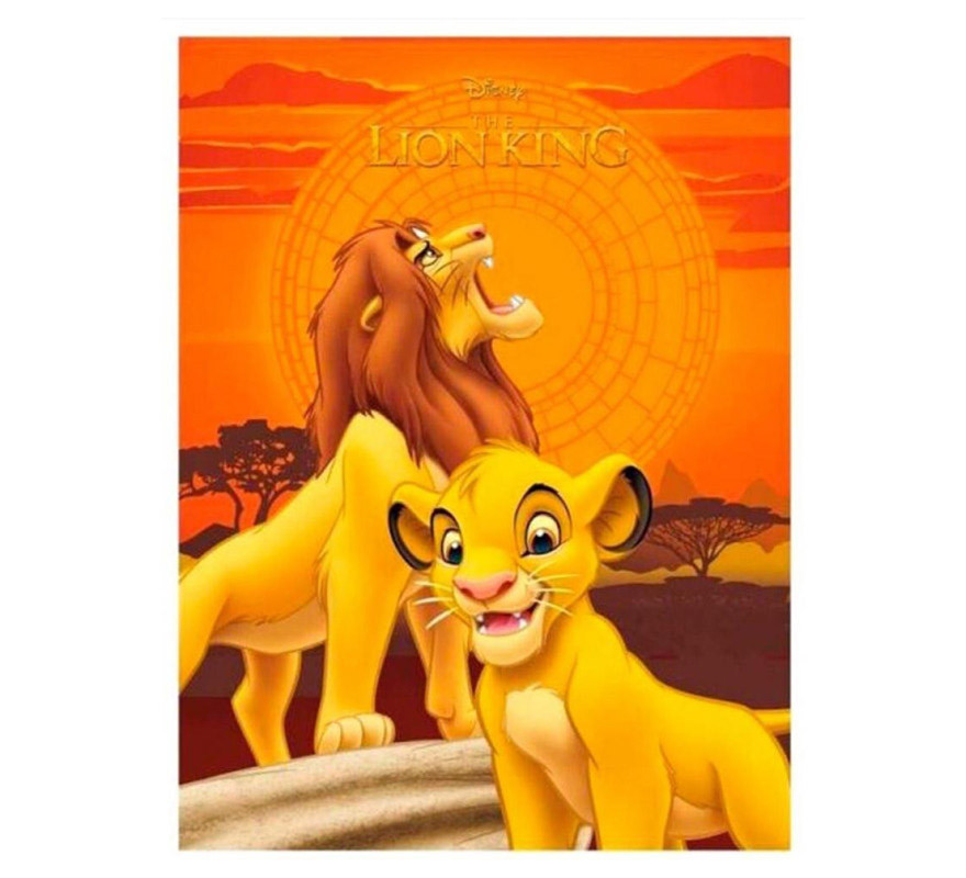 Simba Fleece Blanket The Lion King Disney