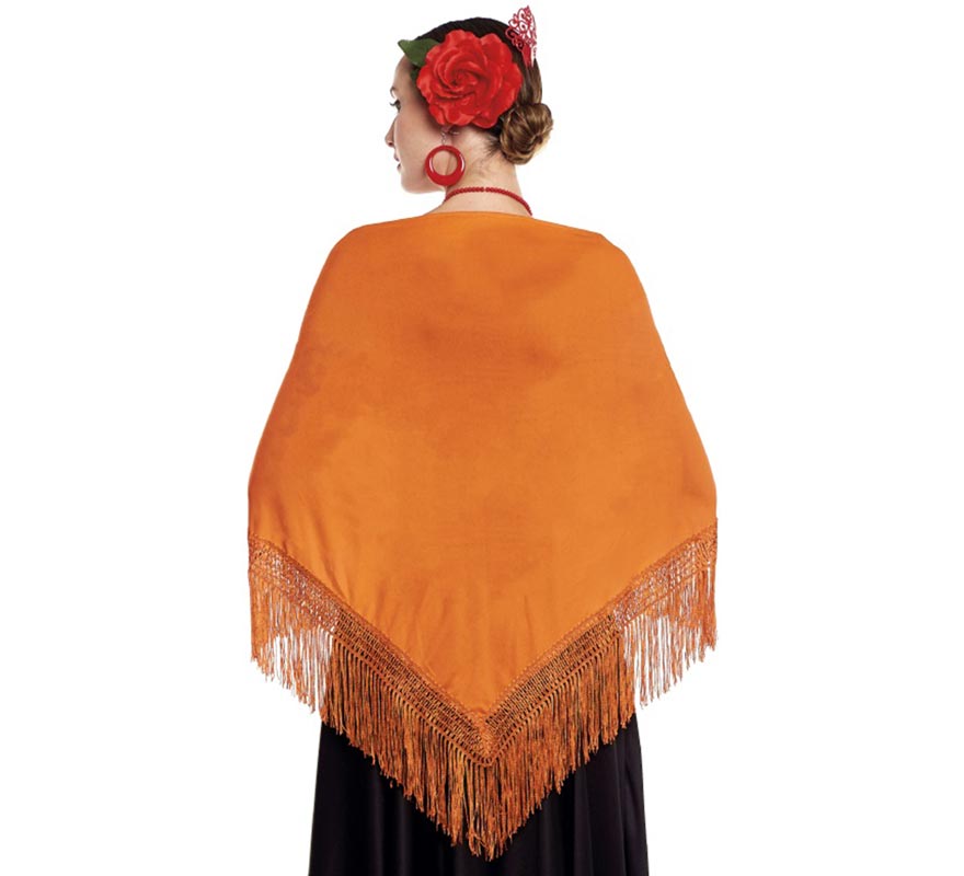Sevillana or Chulapa shawl of 150x60 cm in various colors
