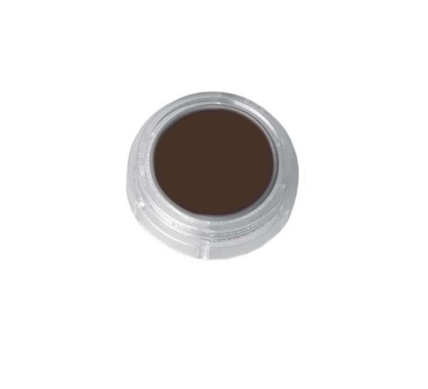 Maquillaje al agua de 2,5 ml de color marrón oscuro