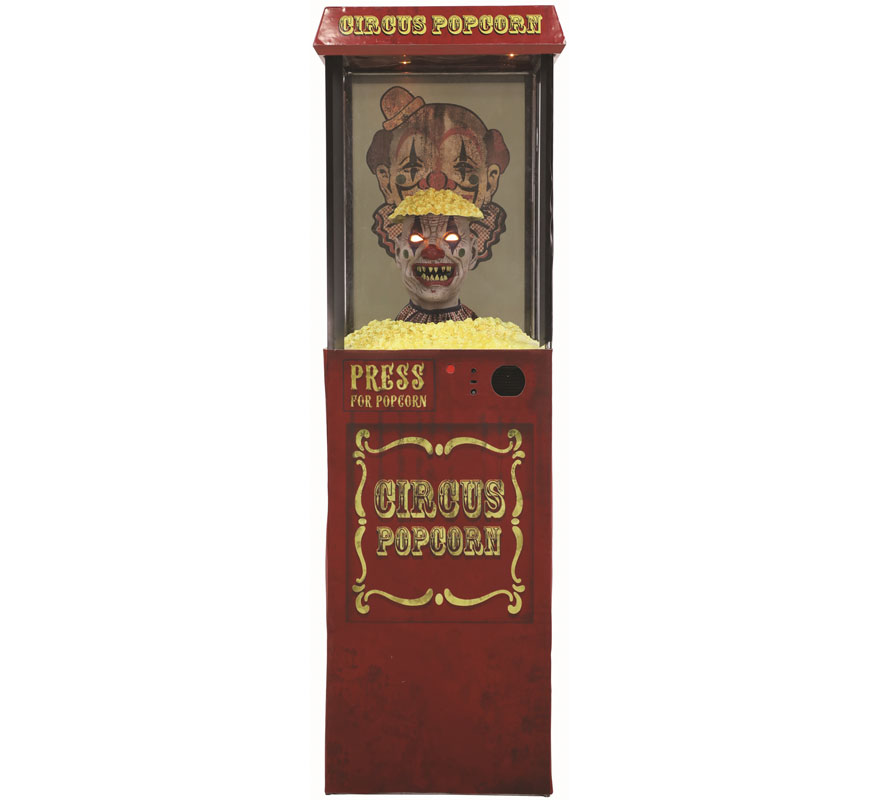 1.75cm Scary Popcorn Machine with Light, Sound and Movement