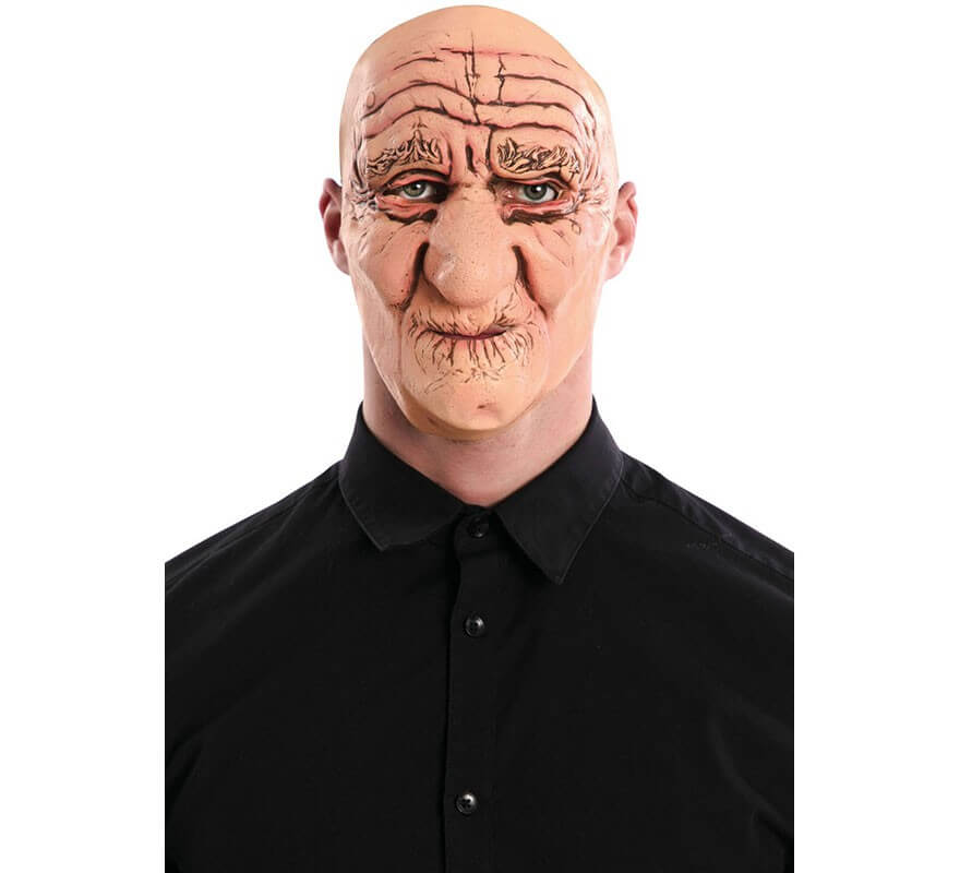 Máscara Uncle Buck Anciano Dentudo para Halloween
