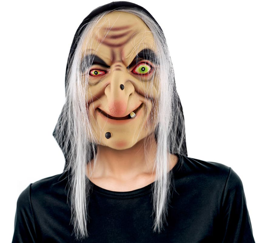 Máscara de Bruxa Verruga