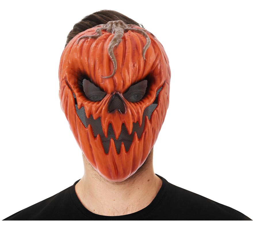 Máscara de abóbora assustadora Máscara de abóbora assustadora