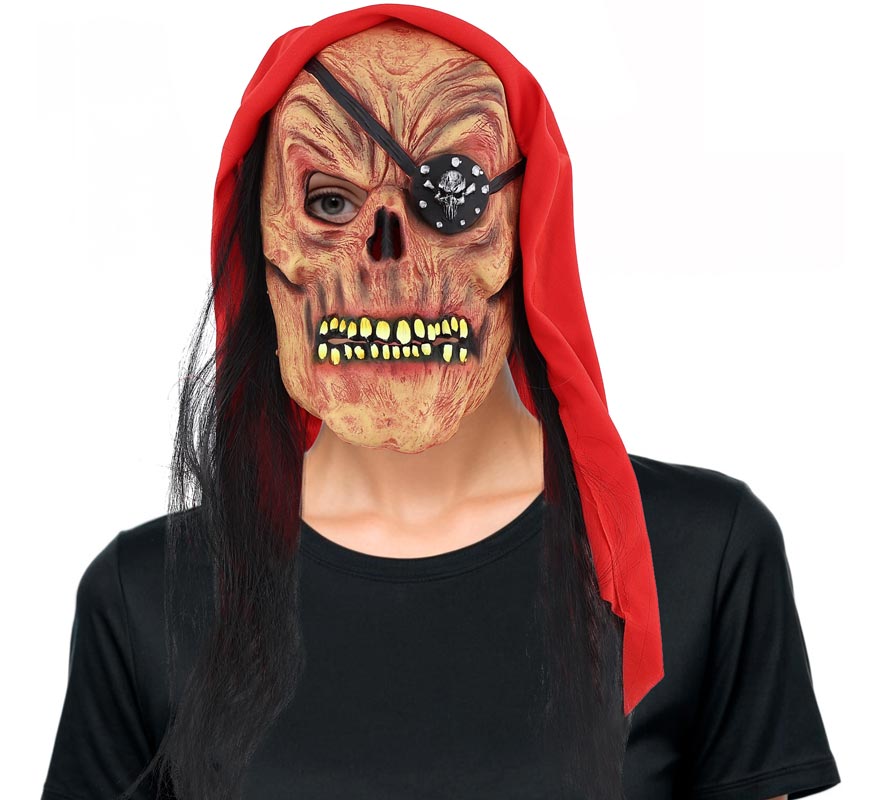 Máscara de Caveira Pirata