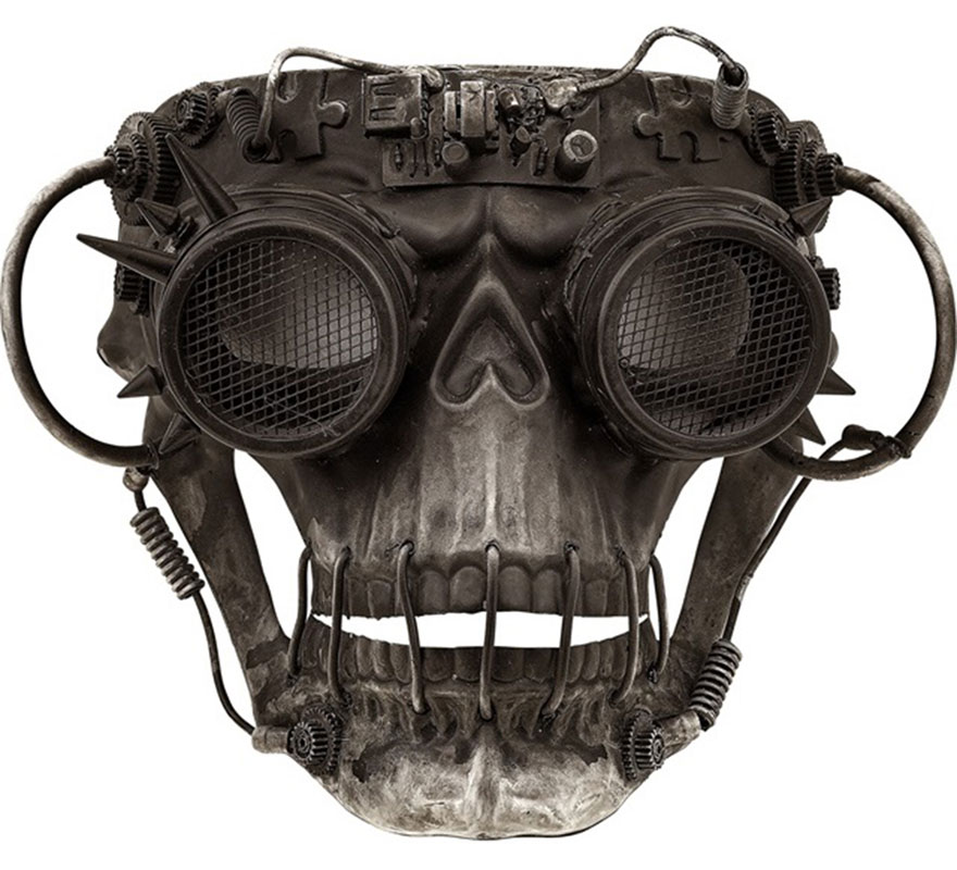 Máscara de Caveira Steampunk