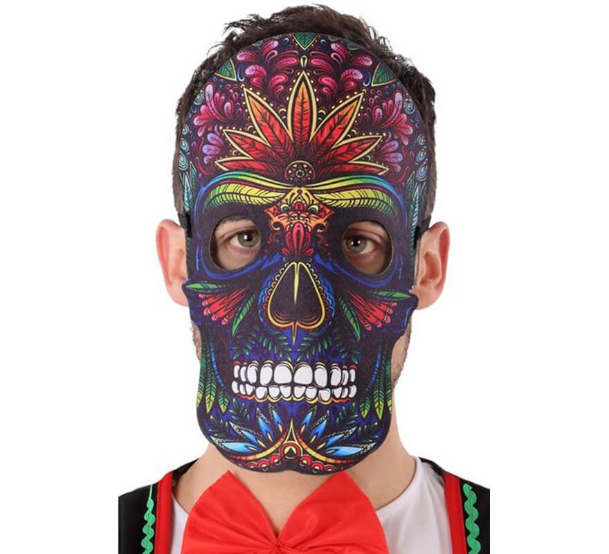 Multicolored Catrín Mask